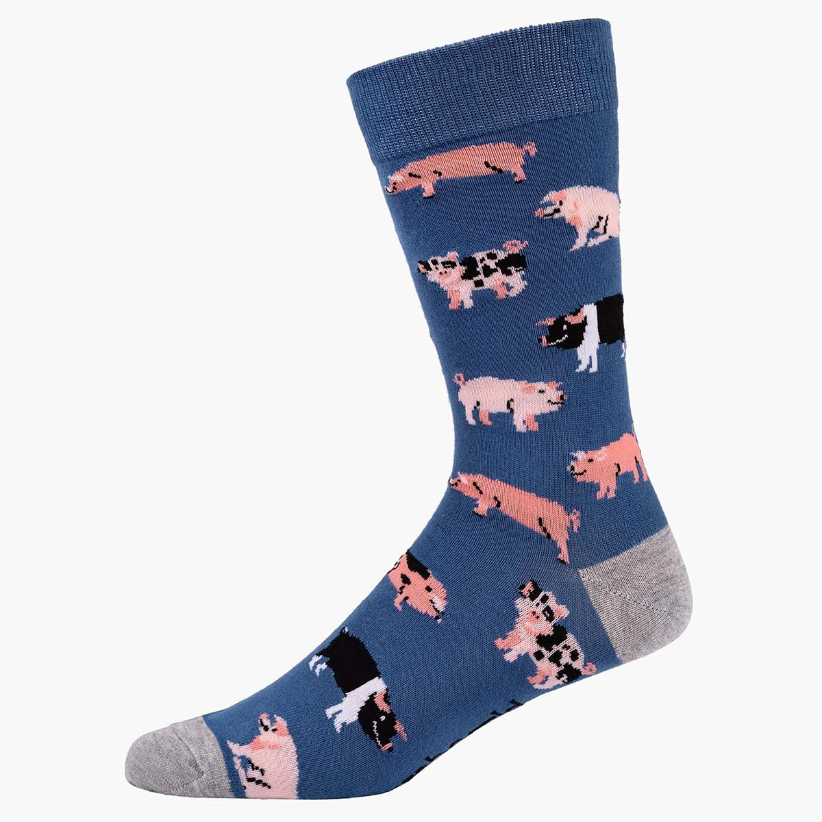 Socks Oink Denim Bamboo M7-11 - Pussyfoot Socks