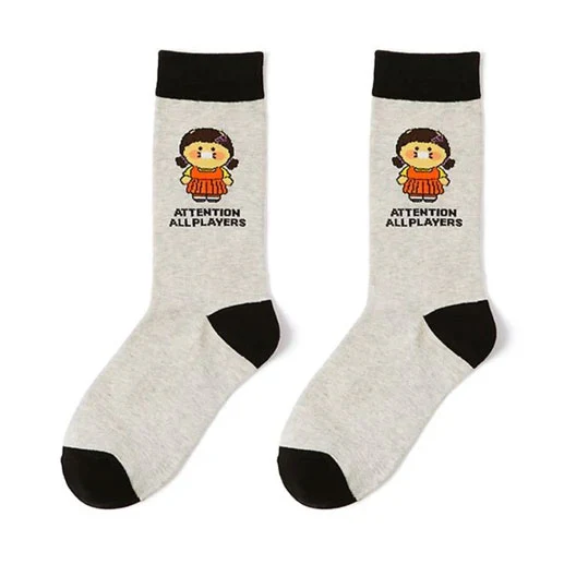 Socks Younghe Netflix Squid Game x Kakao friends Choonsik - Kakao Corporation