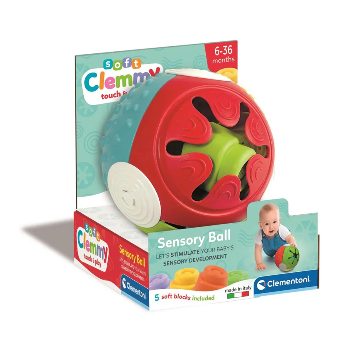 Soft Clemmy Sensory Ball - Johnco Productions