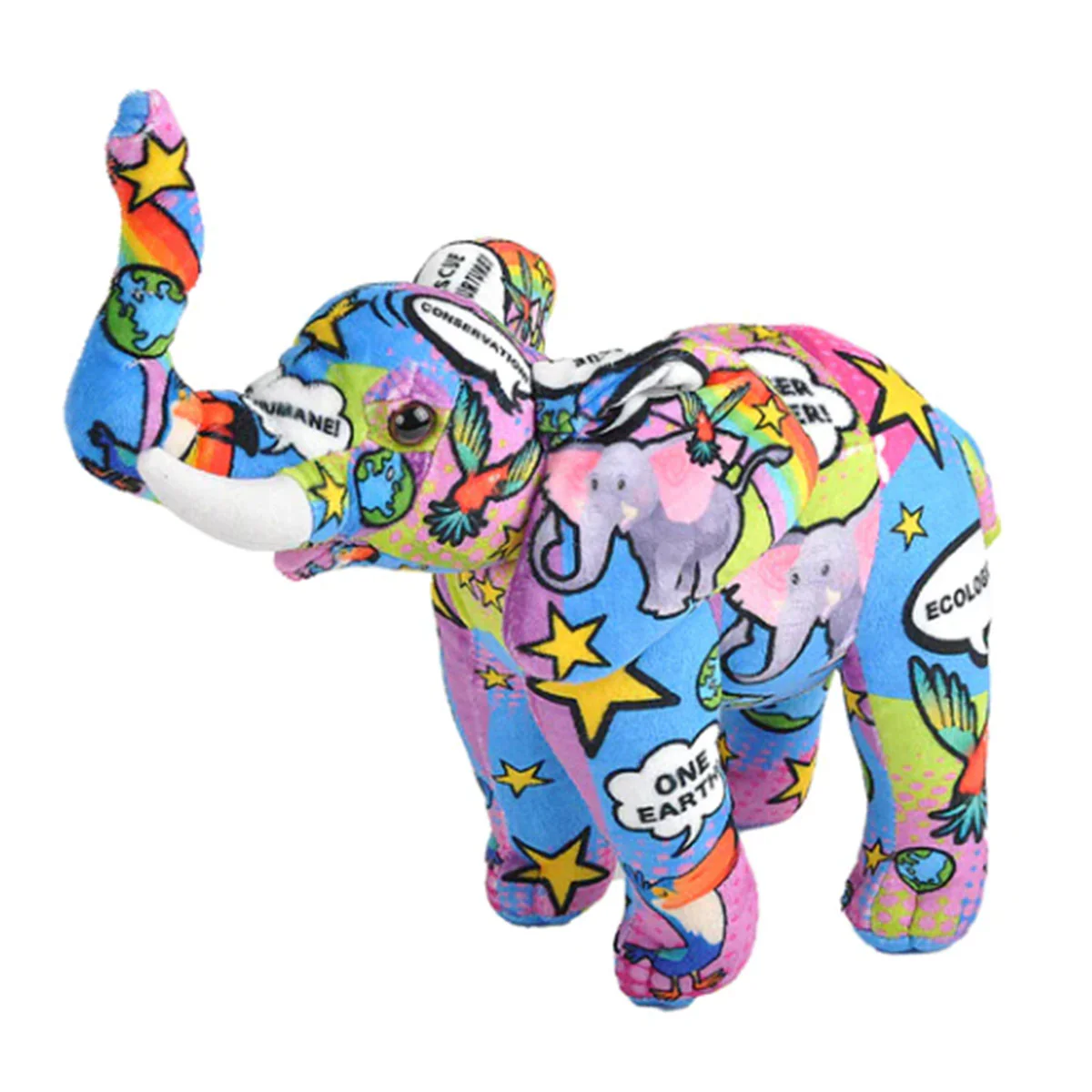 Soft Toy Message From The Planet Elephant - Wild Republic