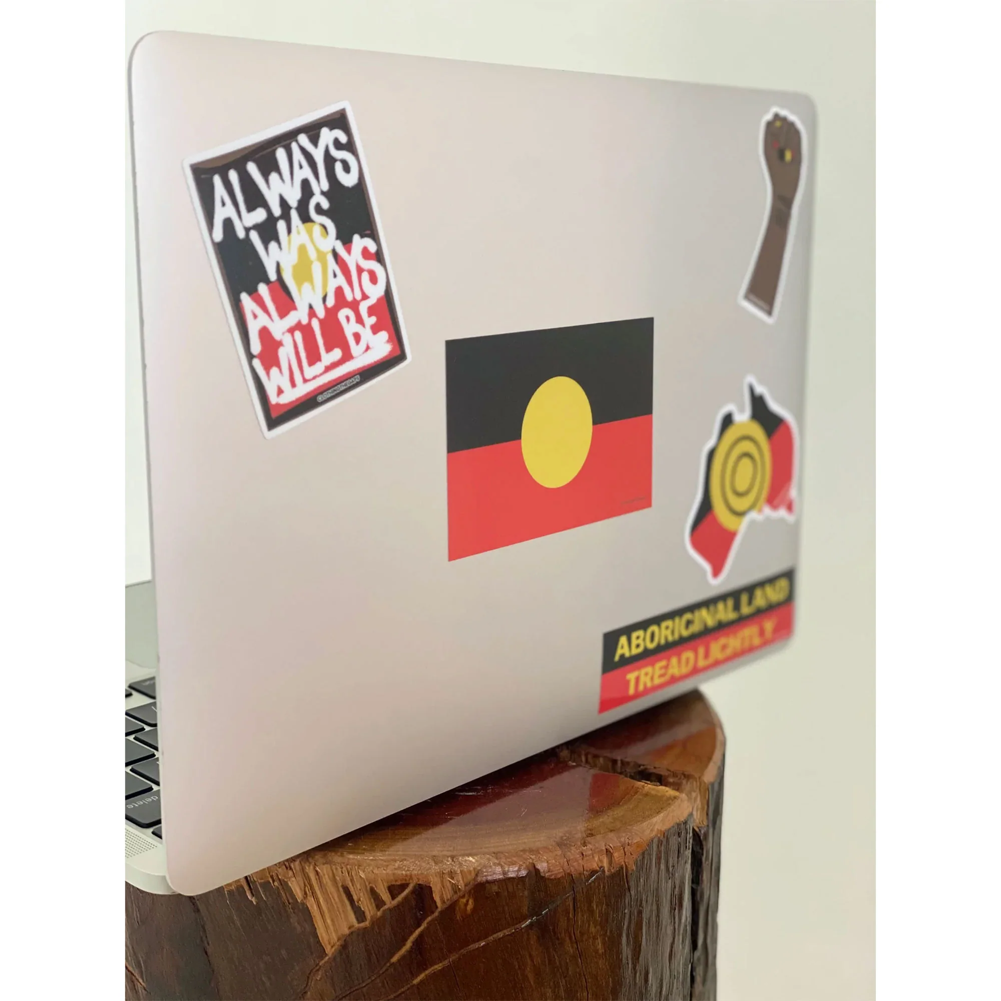 Sticker Aboriginal Flag - Clothing The Gaps - Image 2