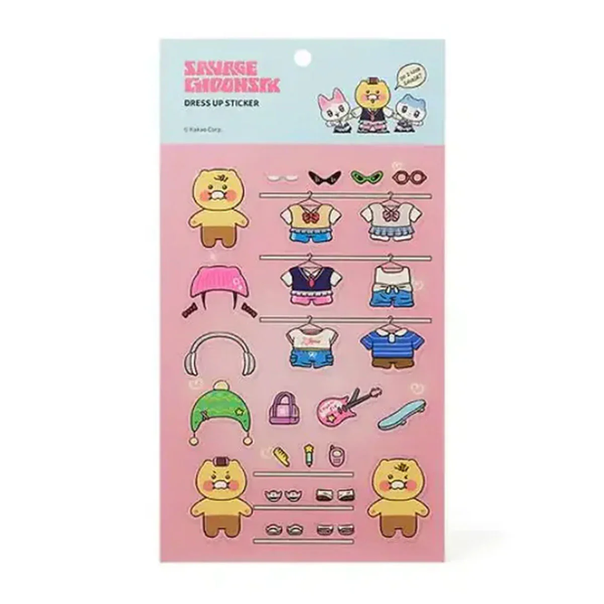 Sticker Savage Diy Choonsik - Kakao