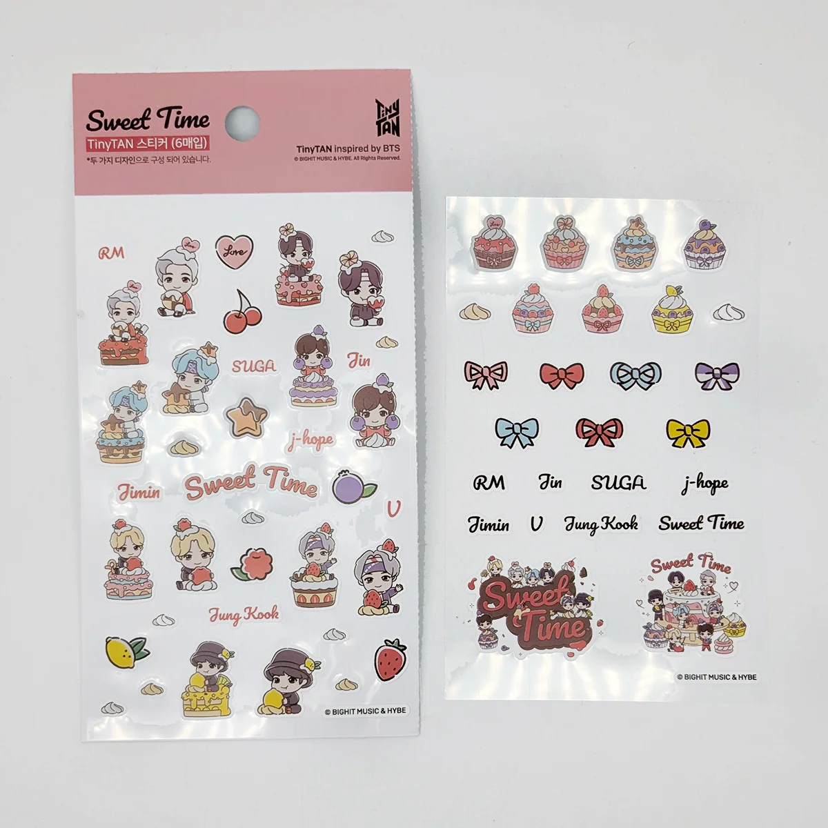 Stickers Sweet Time BTS - Alpha