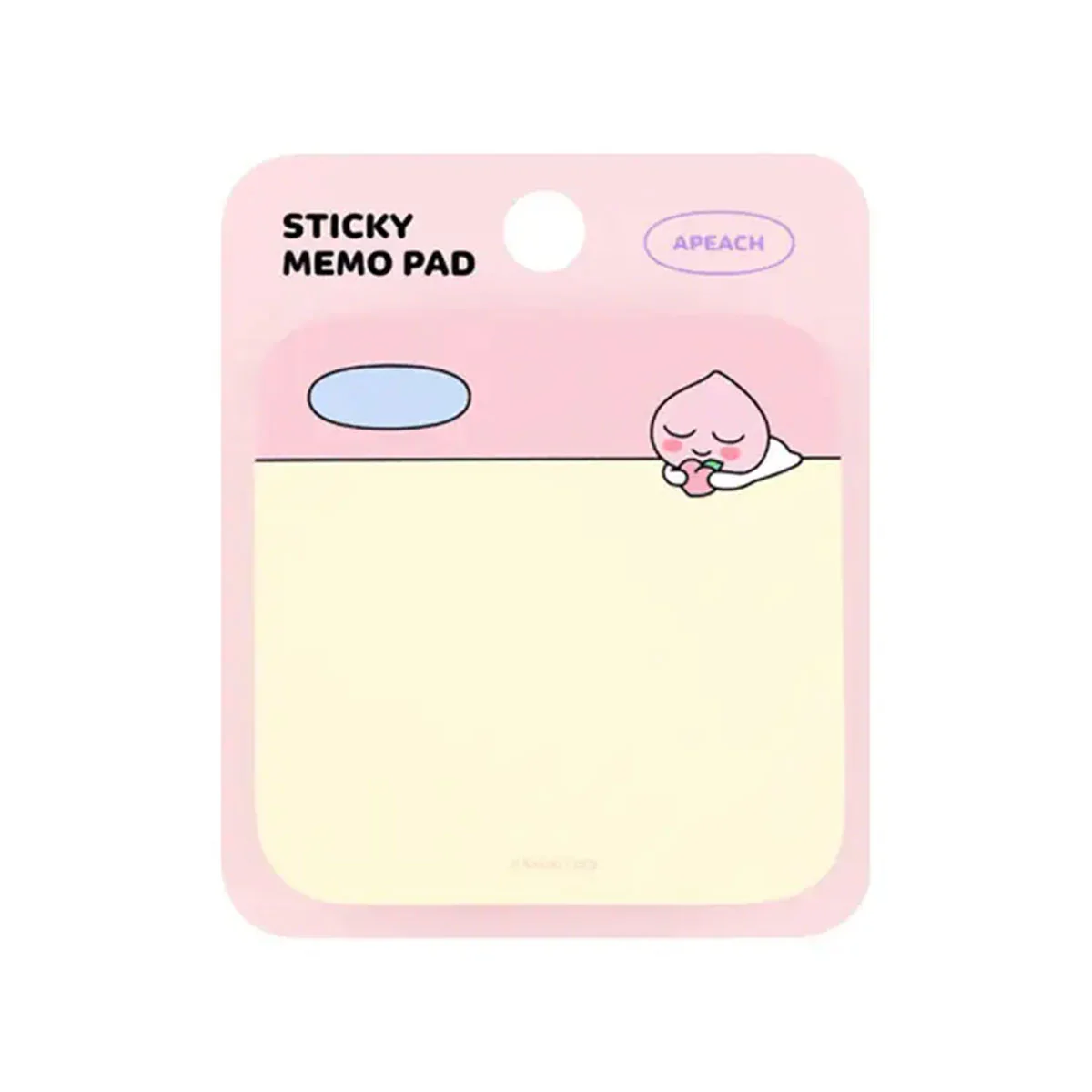Sticky Notes Apeach Round - Alpha