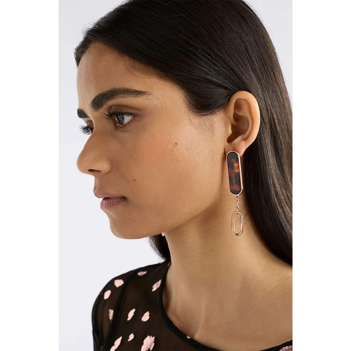 Stud Earring Eimii Rose Gold - Elk Accessories - Image 2