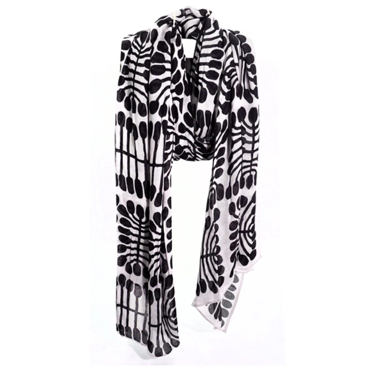 Summer Scarf Mitjili Napurrula 70 x 200 cm MNA339 - Better World Arts