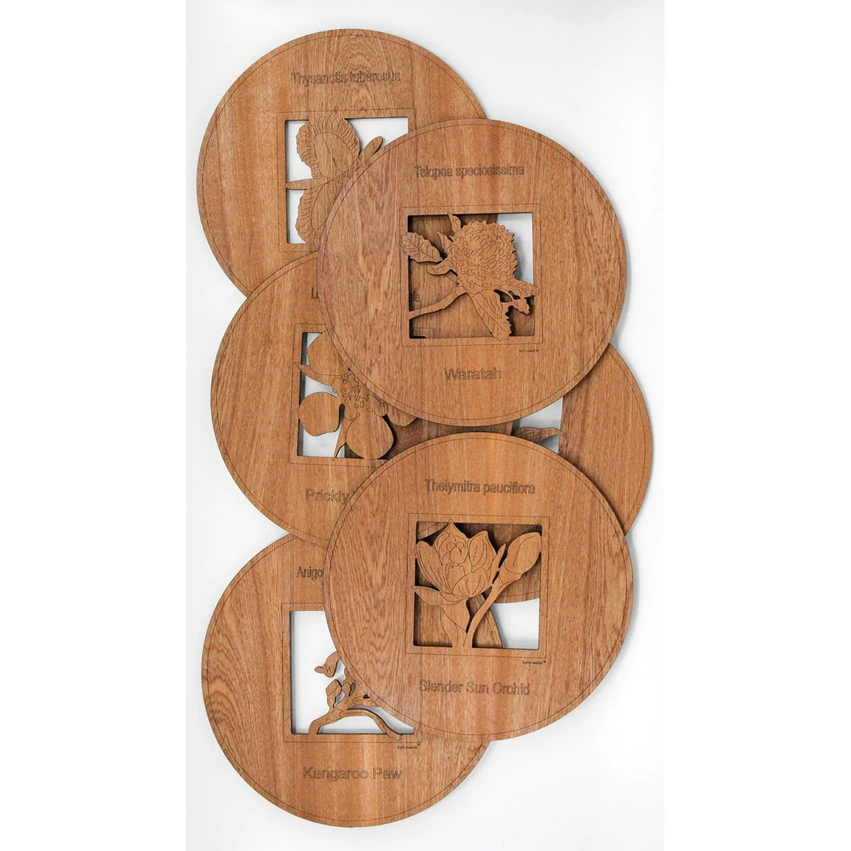 Table Mats Flower Round - Buttonworks - Image 2