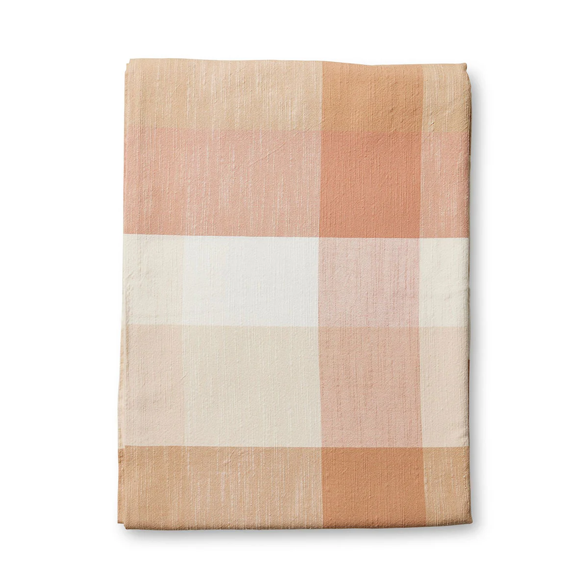 Tablecloth Heide Rust Check 150x300cm - Madras Link