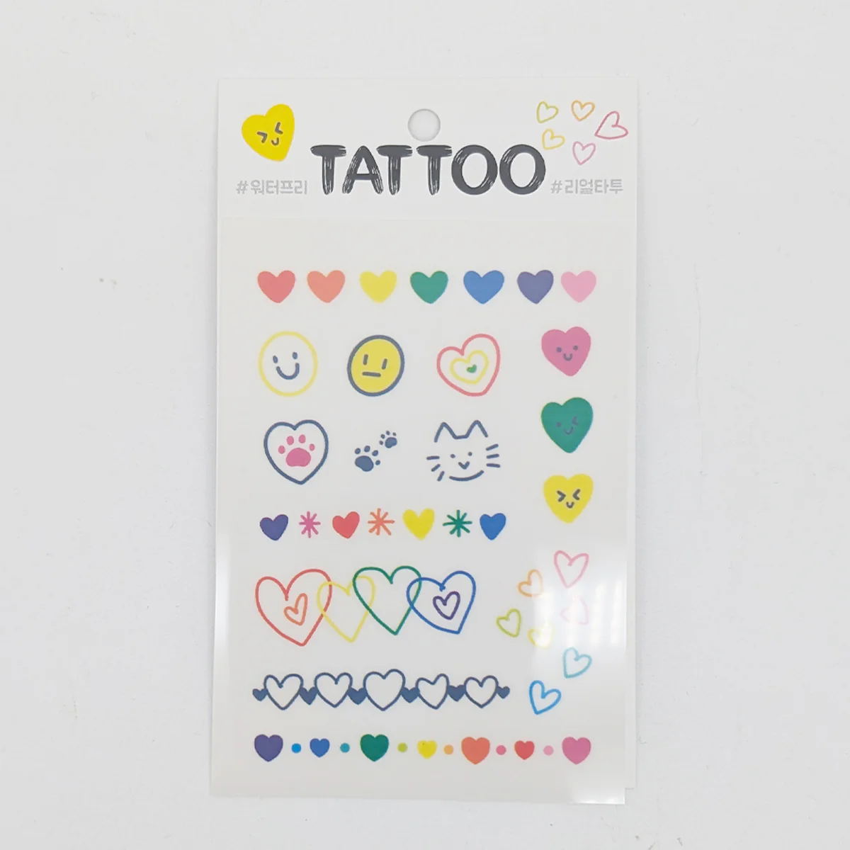 Tattoo Stickers Hearts - Alpha