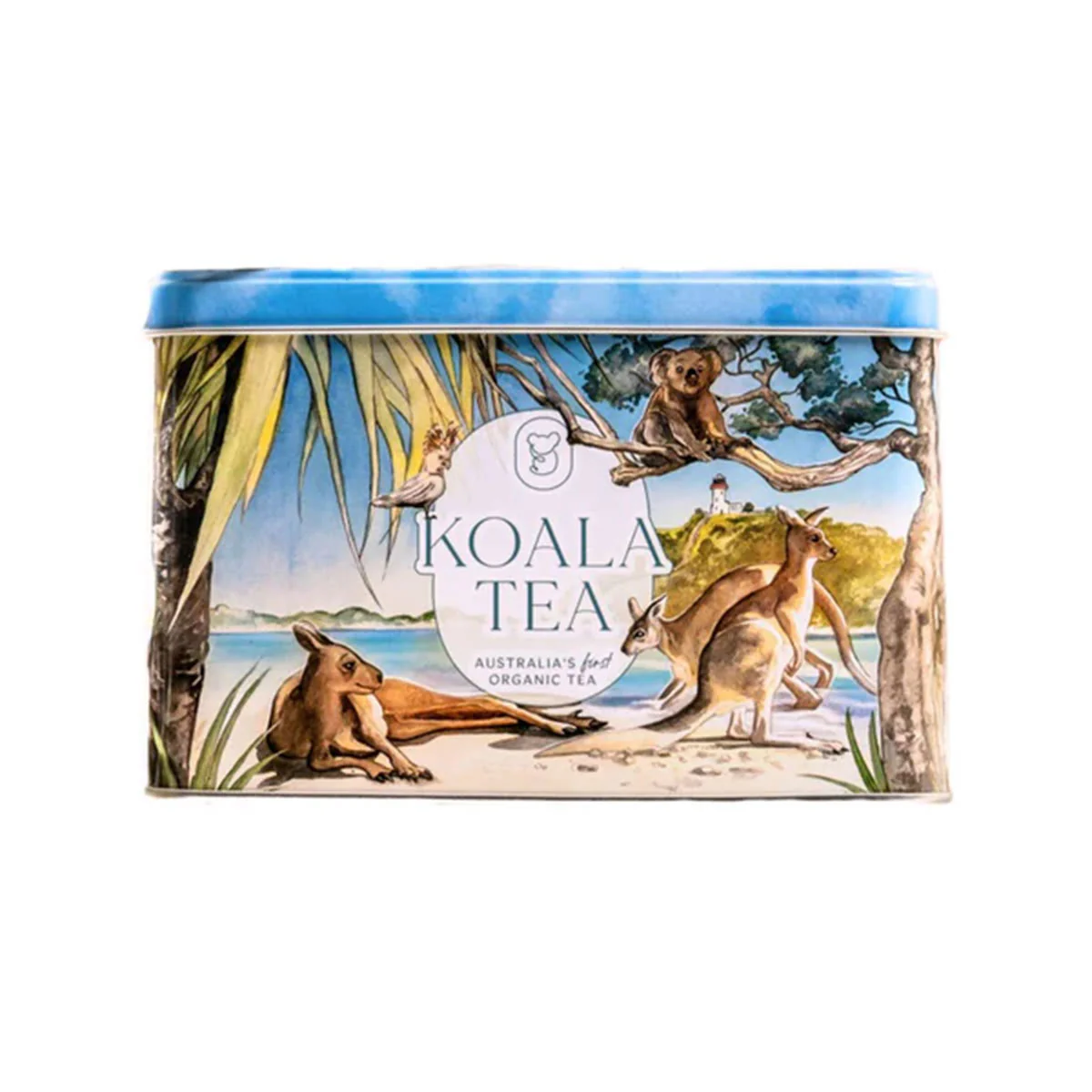 Tea Koala Gift Tin Beach - Koala Tea