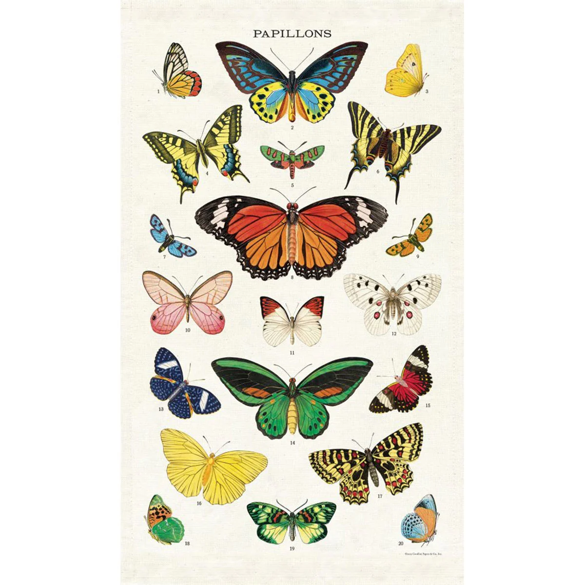 Tea Towel Butterflies - Bobangles