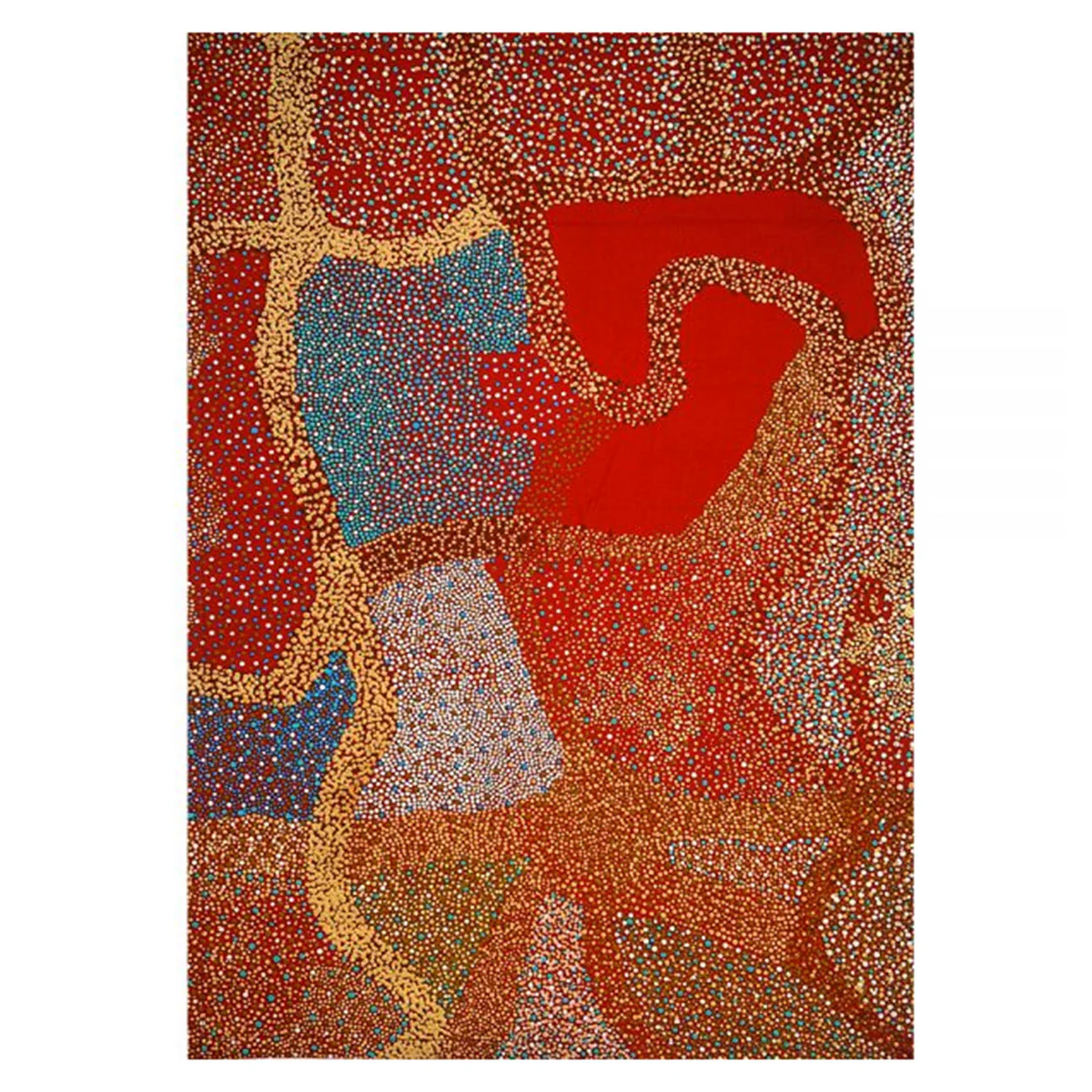 Tea Towel Lynette Nangala Brown LBR810 - Better World Arts