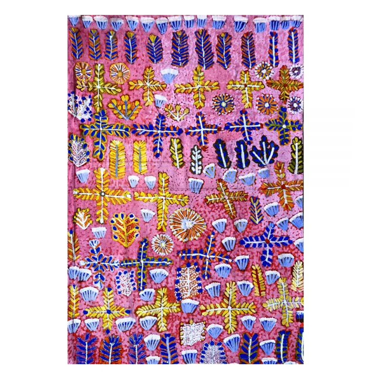 Tea Towel Medicine Plants Rosie Ngwarrin Ross ROR417 - Better World Arts