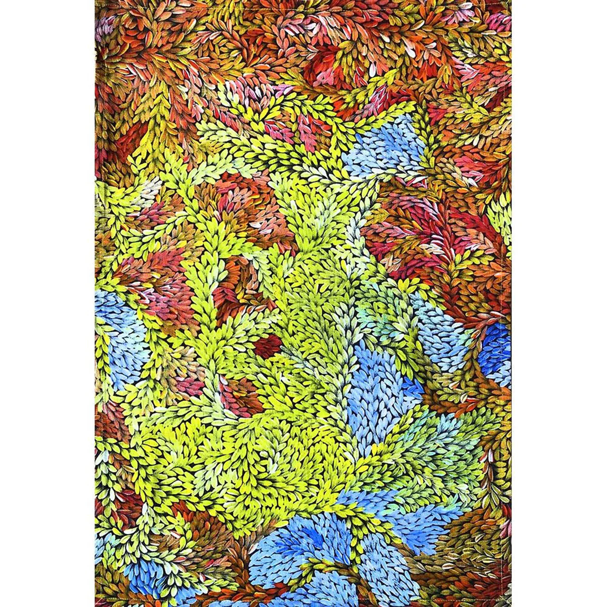 Tea Towel Waru Bushfire Dreaming Patricia Multa PMU329 - Better World Arts