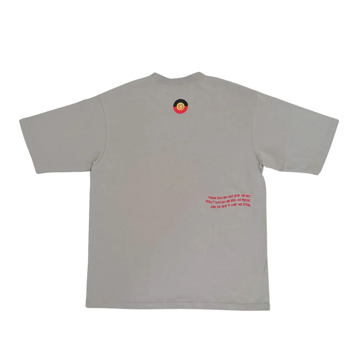 Tee Bunjil Dreaming Grey - Image 2