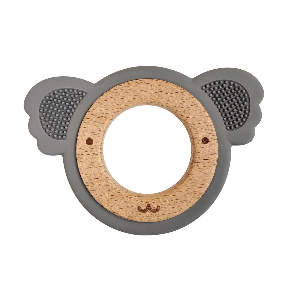 Teether Ring Koala Blue & Natural - Urban Products