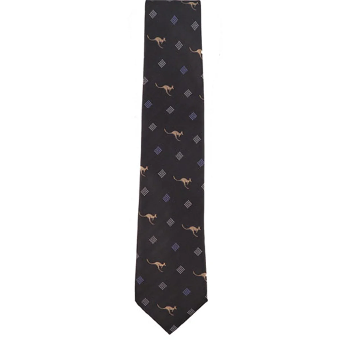 Tie Australia Kangaroo All Over Navy - Address