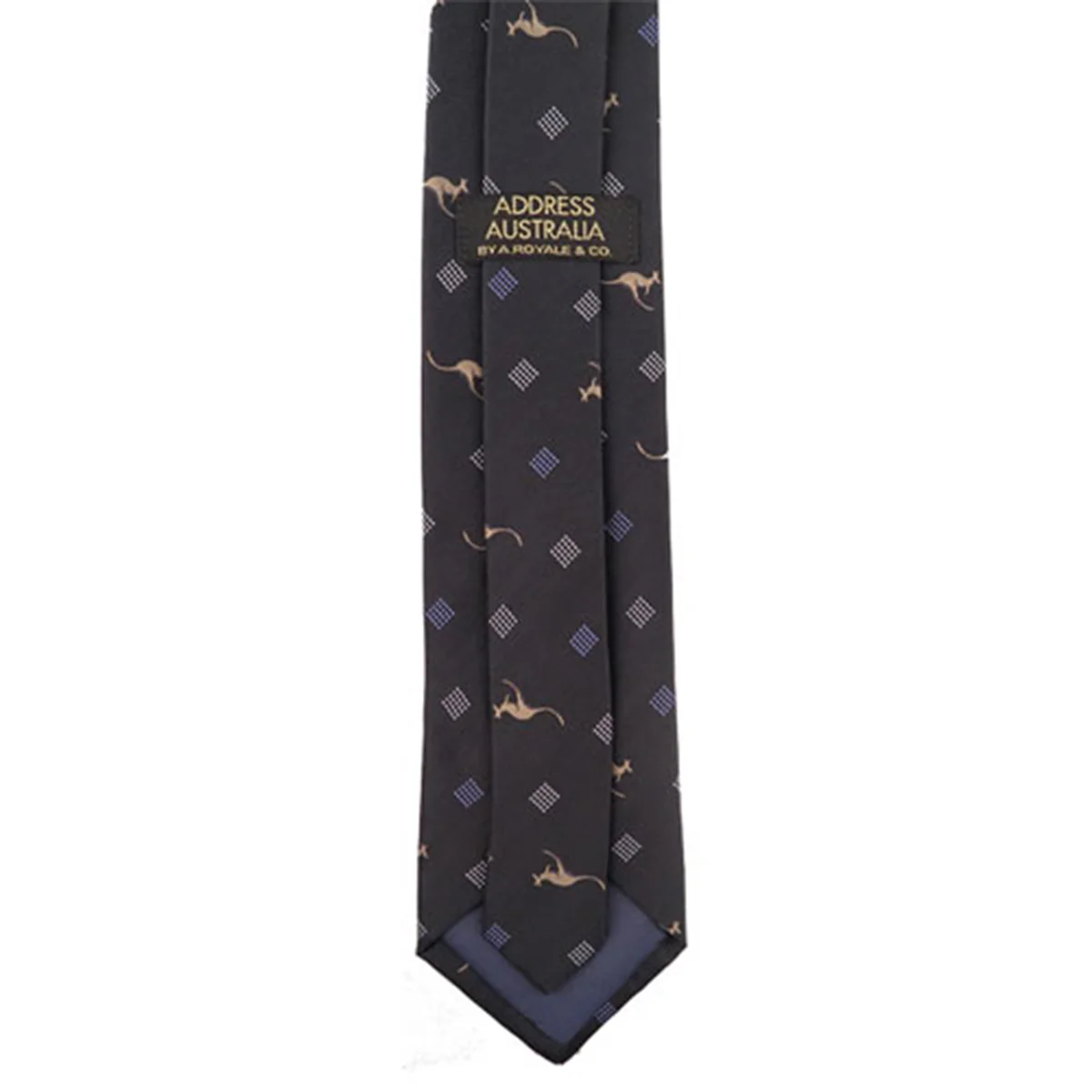 Tie Australia Kangaroo All Over Navy - Address - Image 2