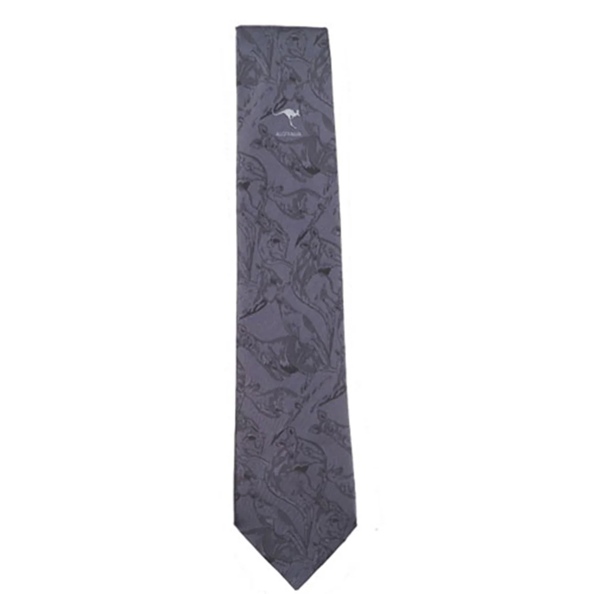 Tie Australia Kangaroo Charcoal - Address