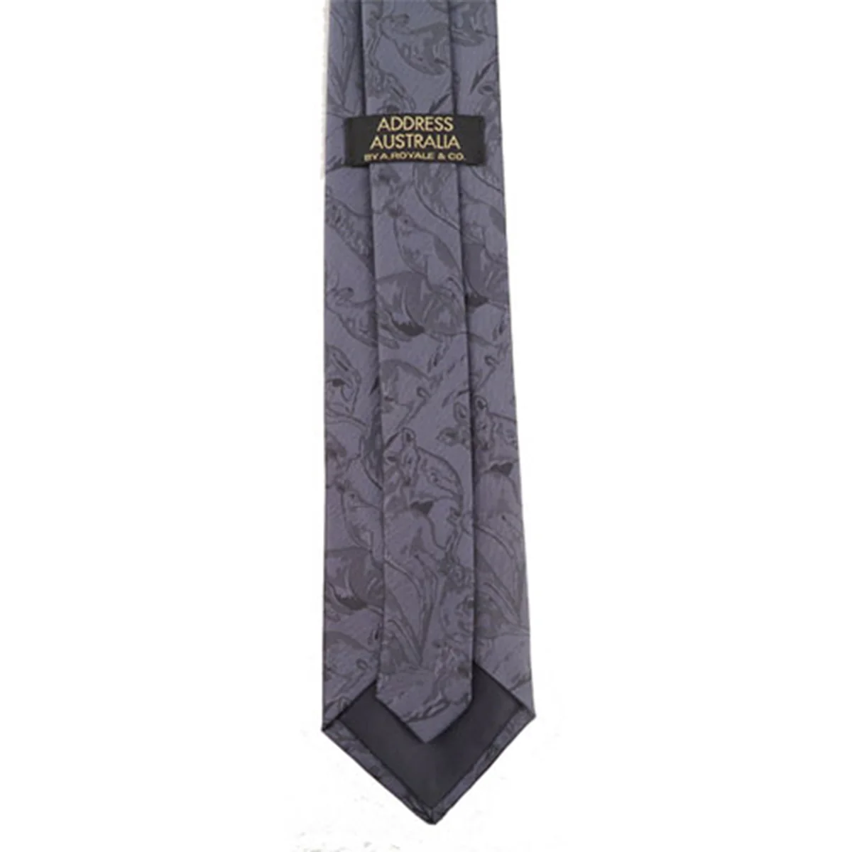 Tie Australia Kangaroo Charcoal - Address - Image 2