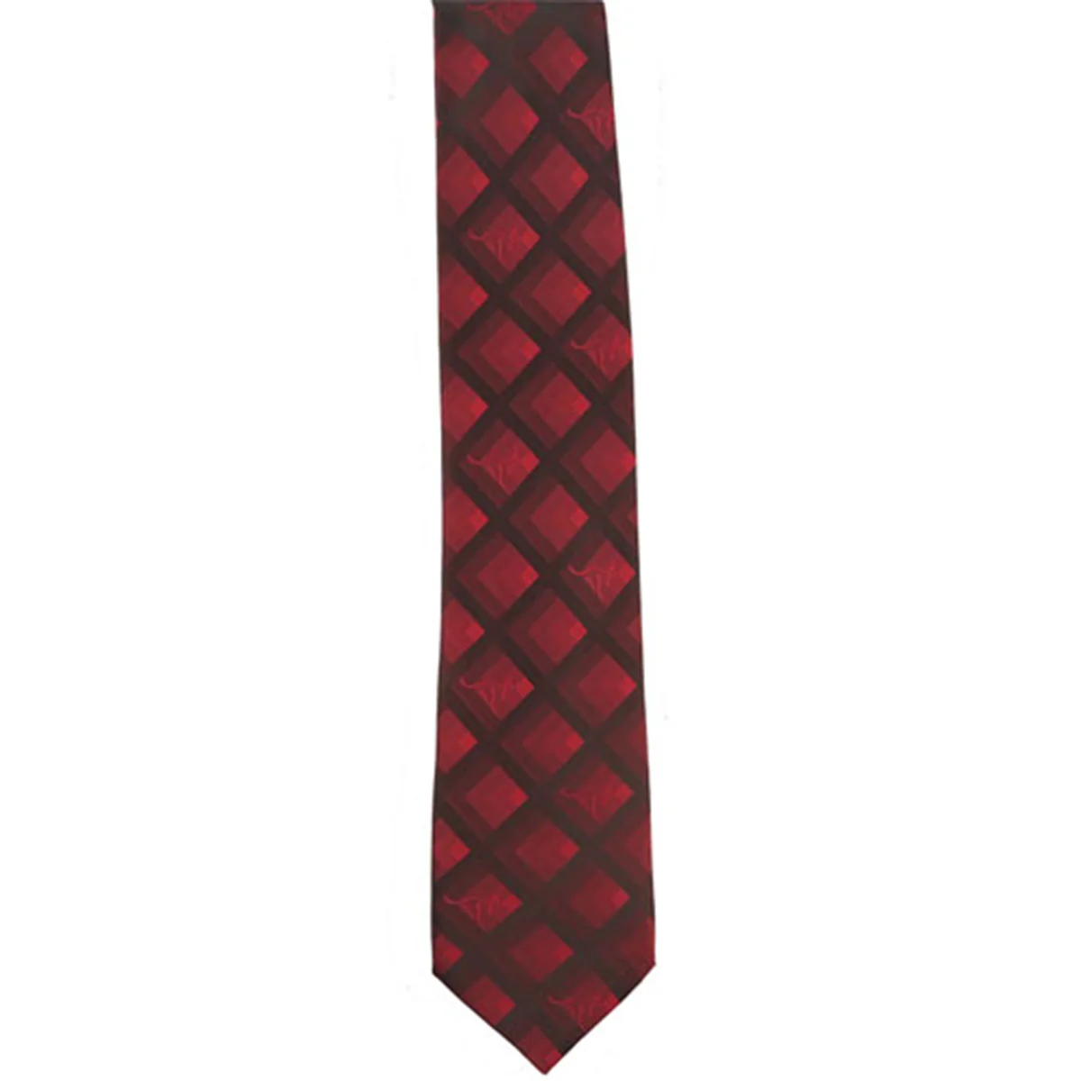 Tie Australia Kangaroo Diamond Red - Address