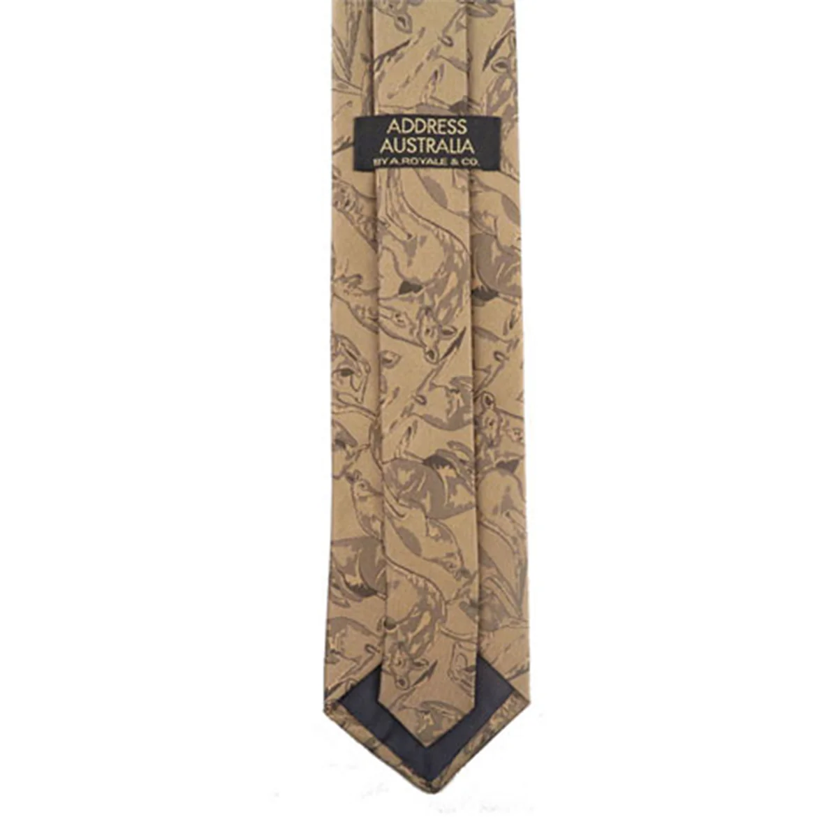 Tie Australia Kangaroo Taupe - Address - Image 2