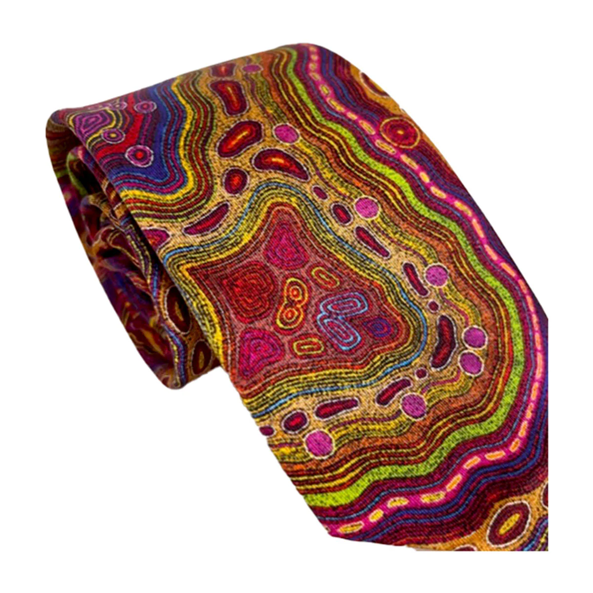 Tie Silk Multi - Dreamtimez