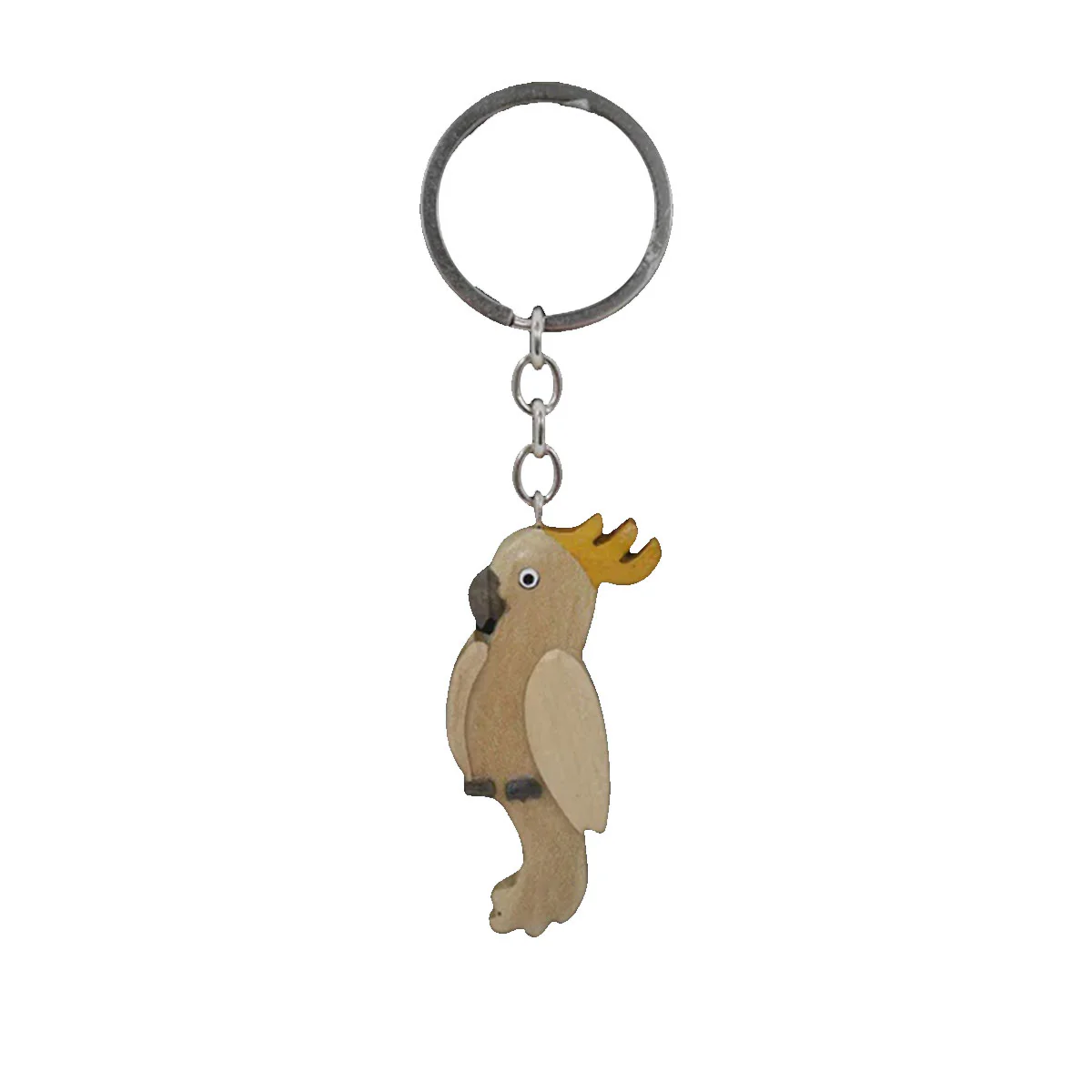 Timber Keyring Cockatoo - Wilmot Harvey