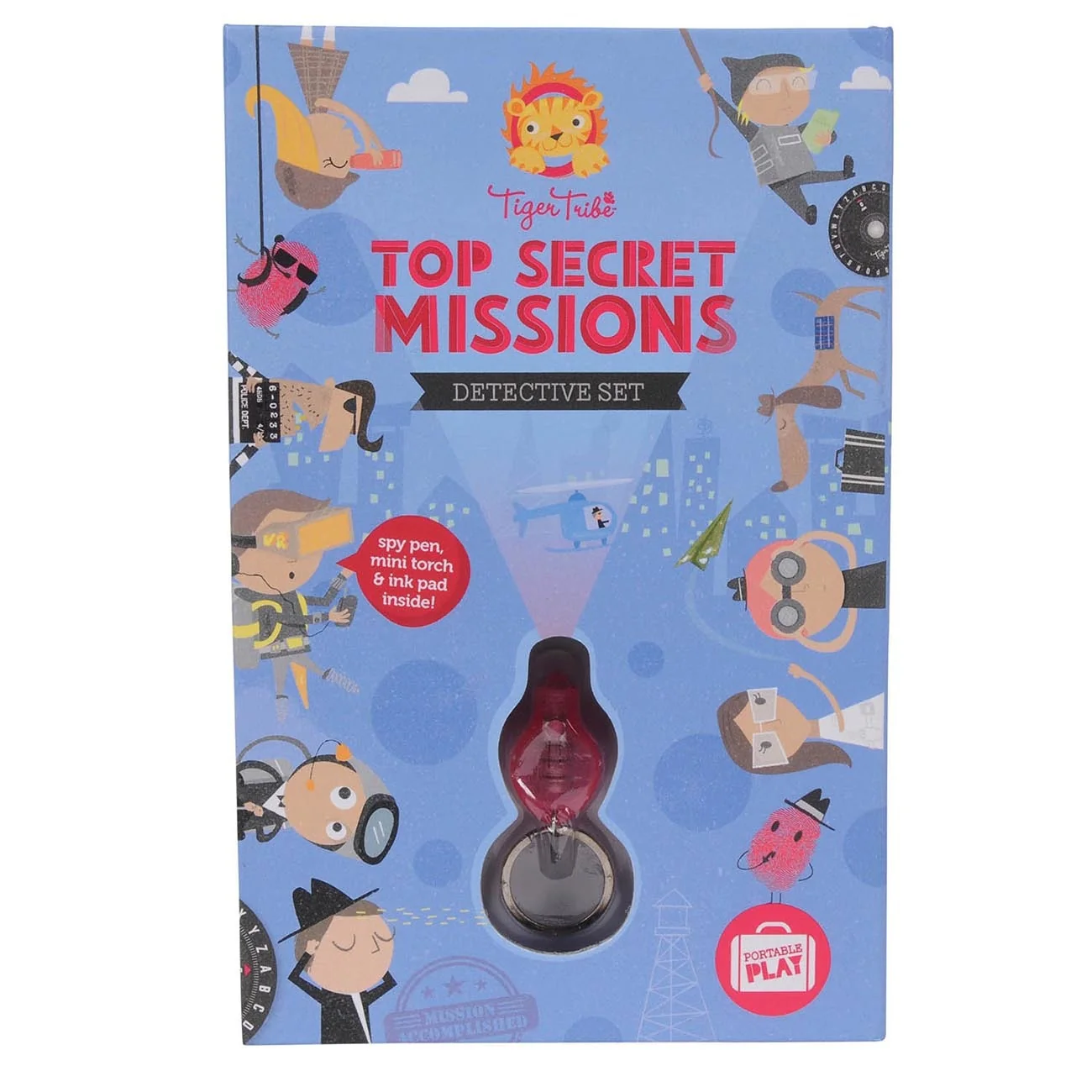 Top Secret Missions Detective Set - Tiger Tribe