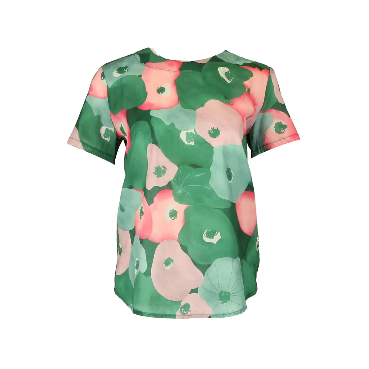 Top Zahara Green Cotton Voile - Olga de Polga