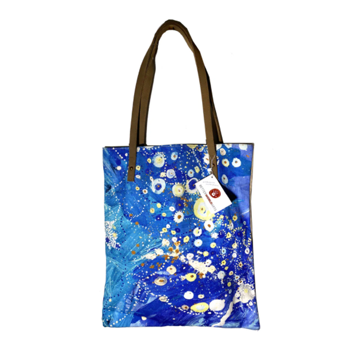 Tote Bag Janganpa Jukurrpa Stephen Jupurrurla Nelson - Better World Arts