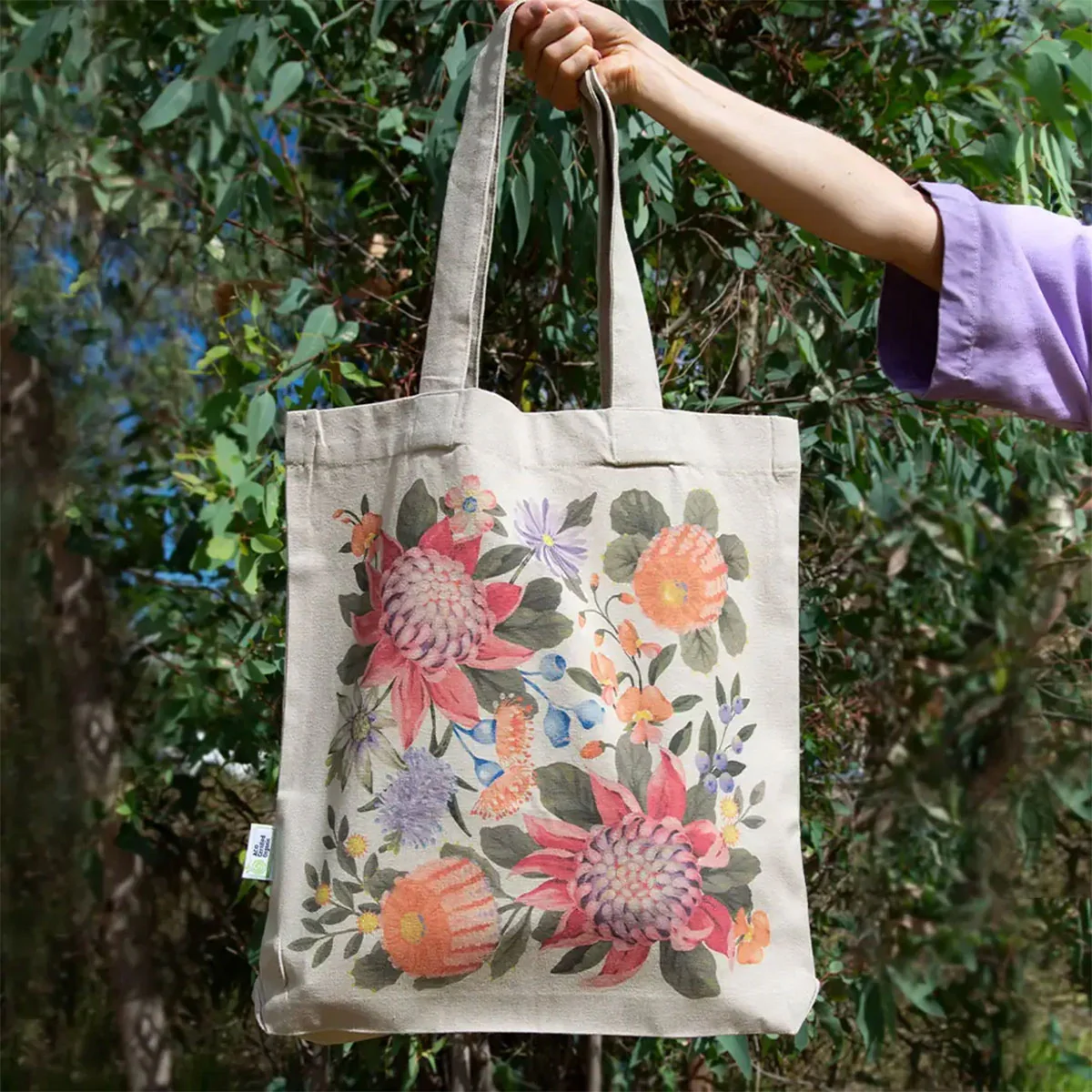 Tote Bag With Pocket Abundance - Earth Greetings - Image 2