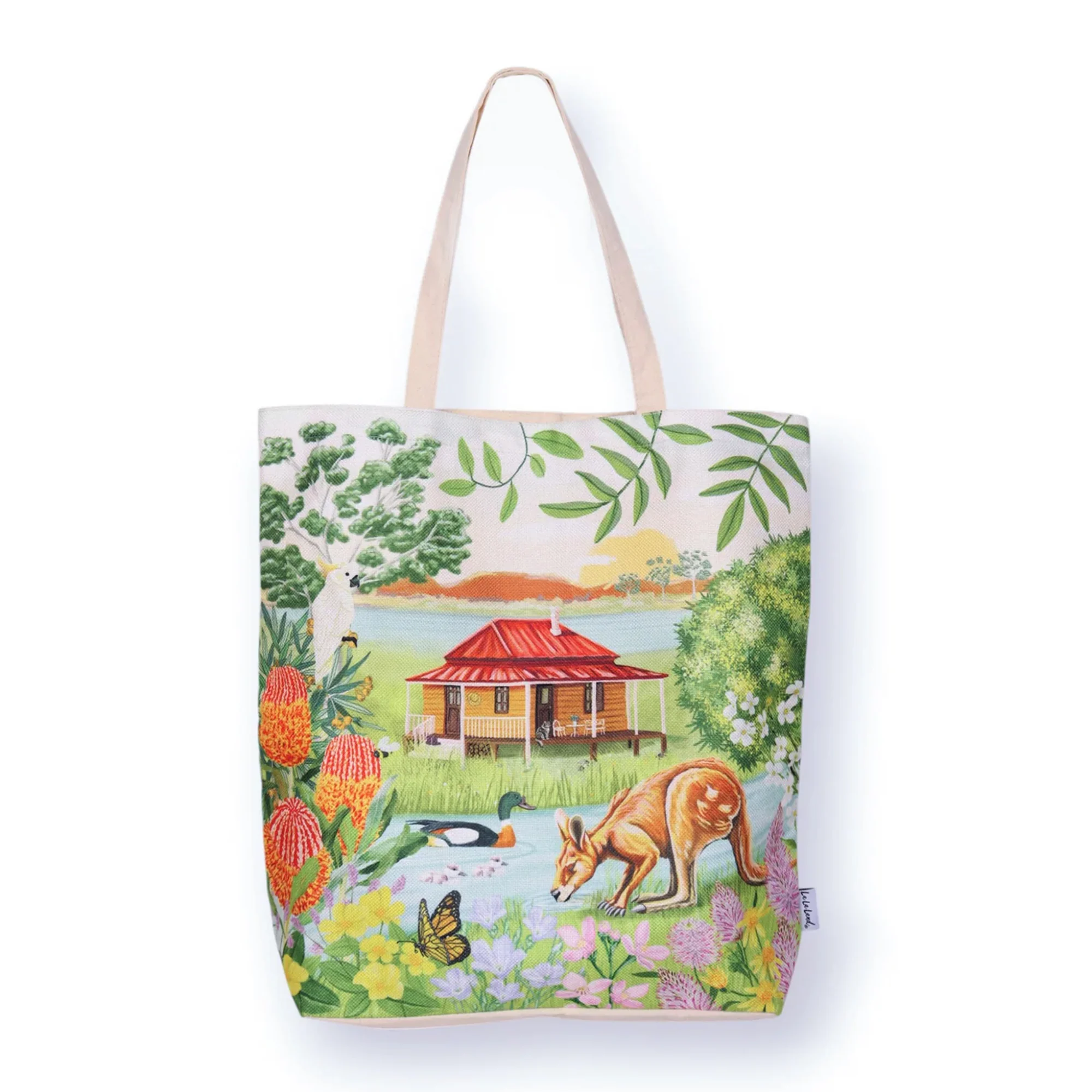 Tote Shopping Garden Giggles River - Home and Human Fashion