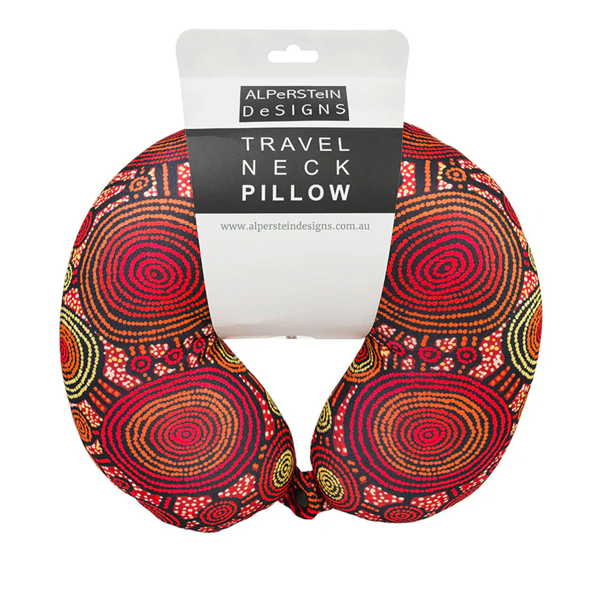 Travel Neck Pillow Teddy Gibson - Alperstein Designs