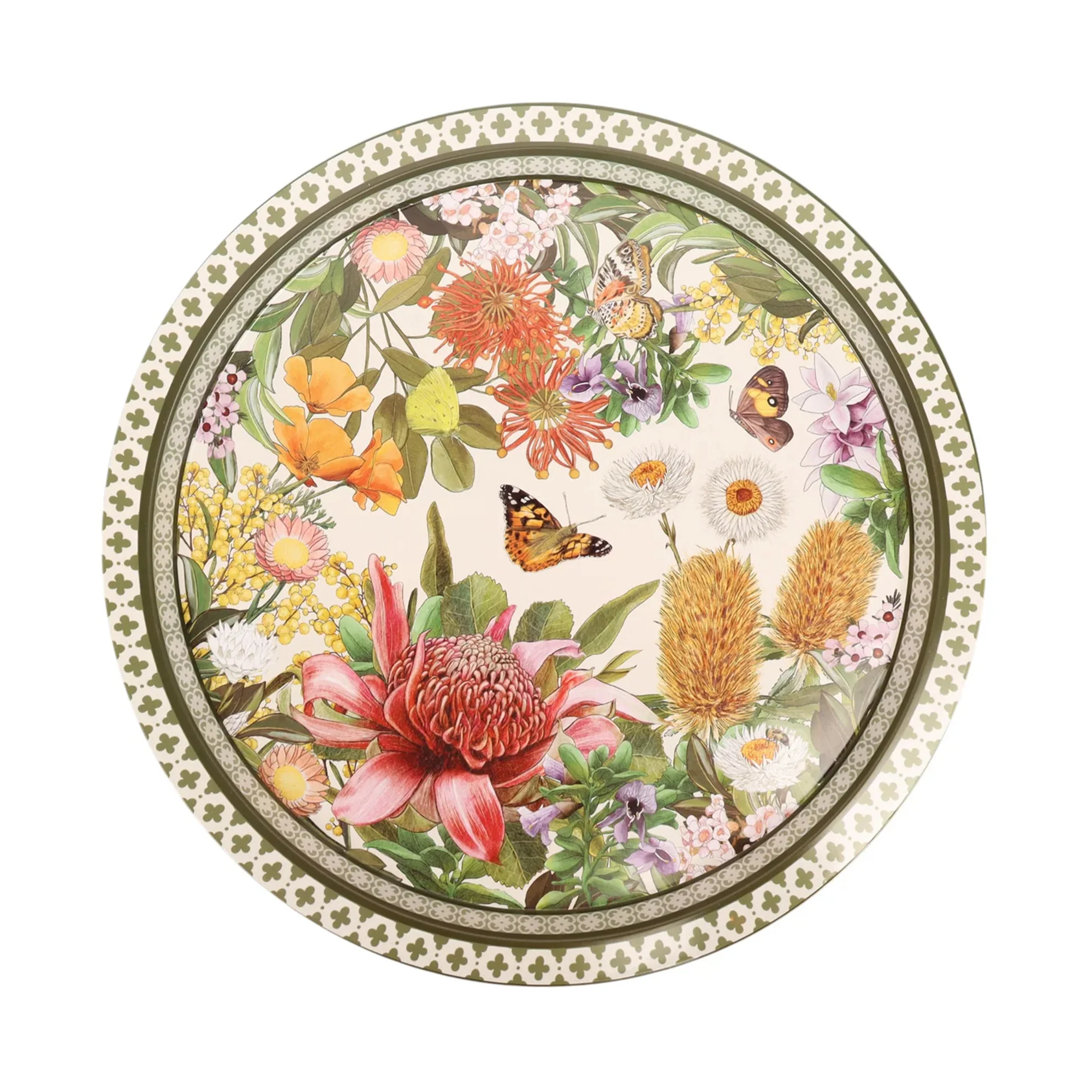 Tray Celebrations Botanical Blooms Butterflies - La La Land