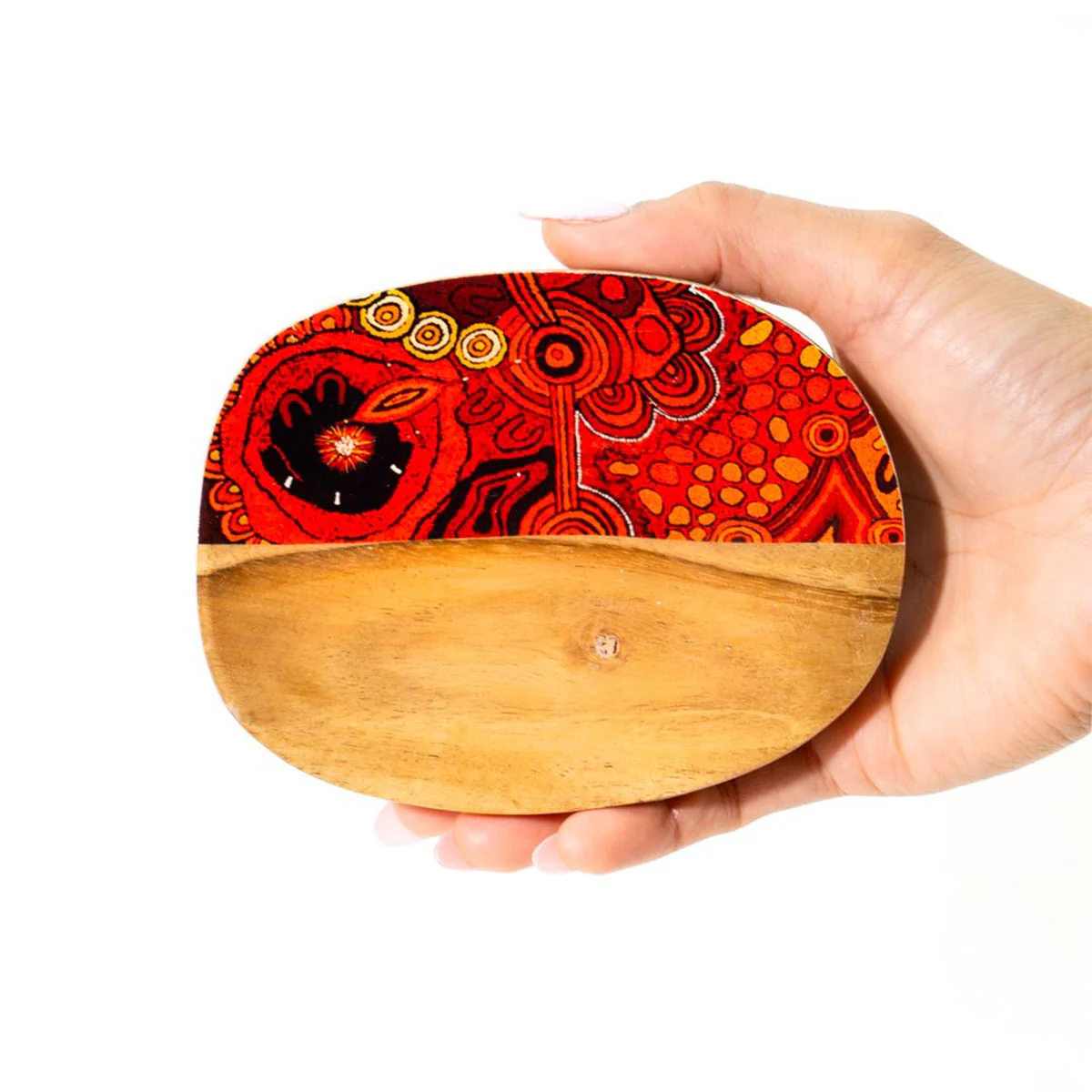 Trinket Dish Damien and Yilpi Marks BDYM993AWT - Better World Arts