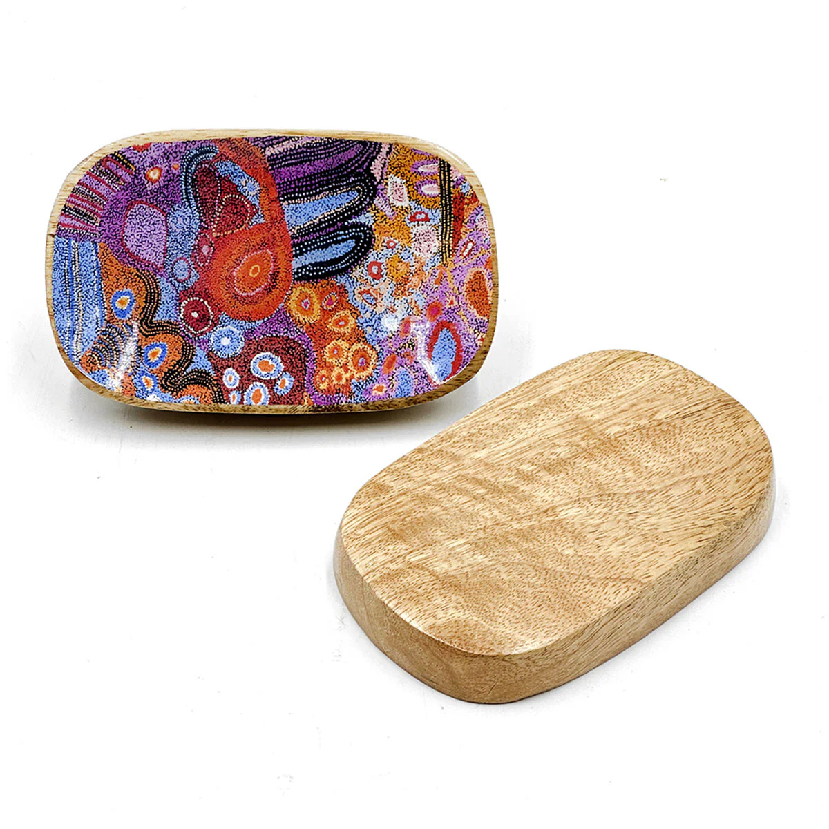 Trinket Dish Oblong Andrea Mimpitja Adamson BAAD777 - Better World Arts