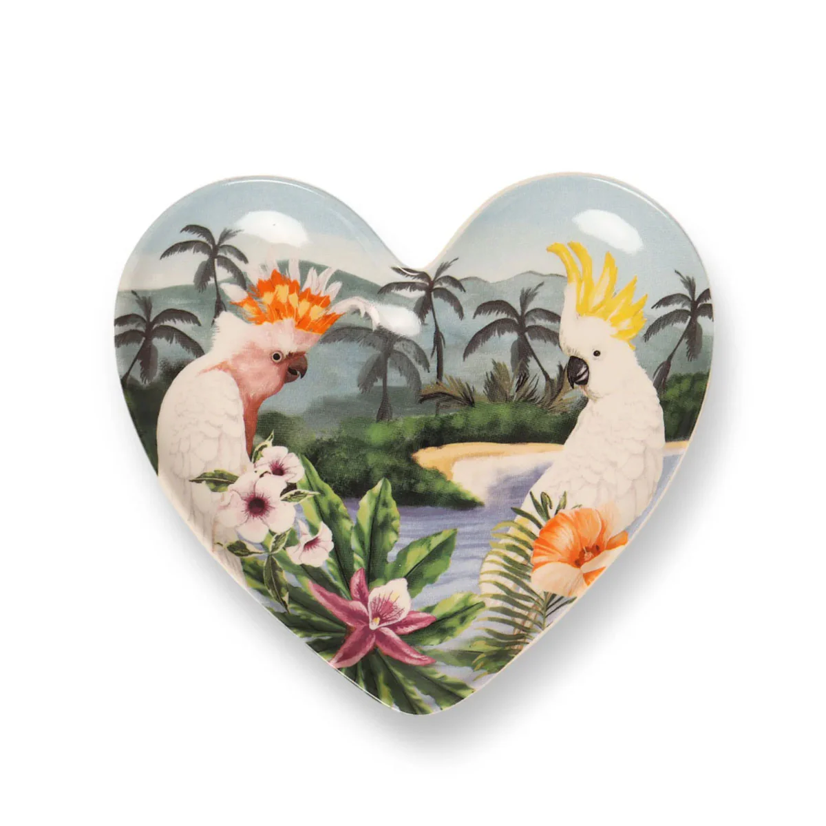 Trinket Tray Heart Shaped Majestic Coast - La La Land