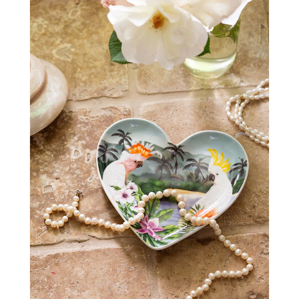 Trinket Tray Heart Shaped Majestic Coast - La La Land - Image 2