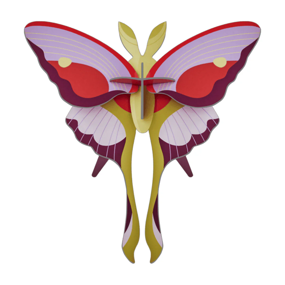 Wall Art Lilac Comet Butterfly - Until Pty Ltd