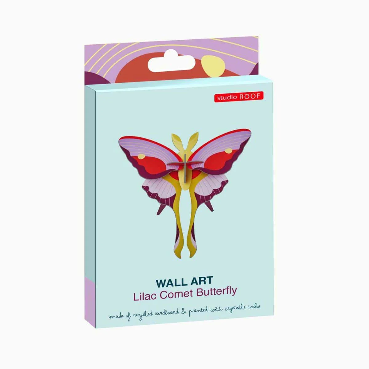 Wall Art Lilac Comet Butterfly - Until Pty Ltd - Image 2