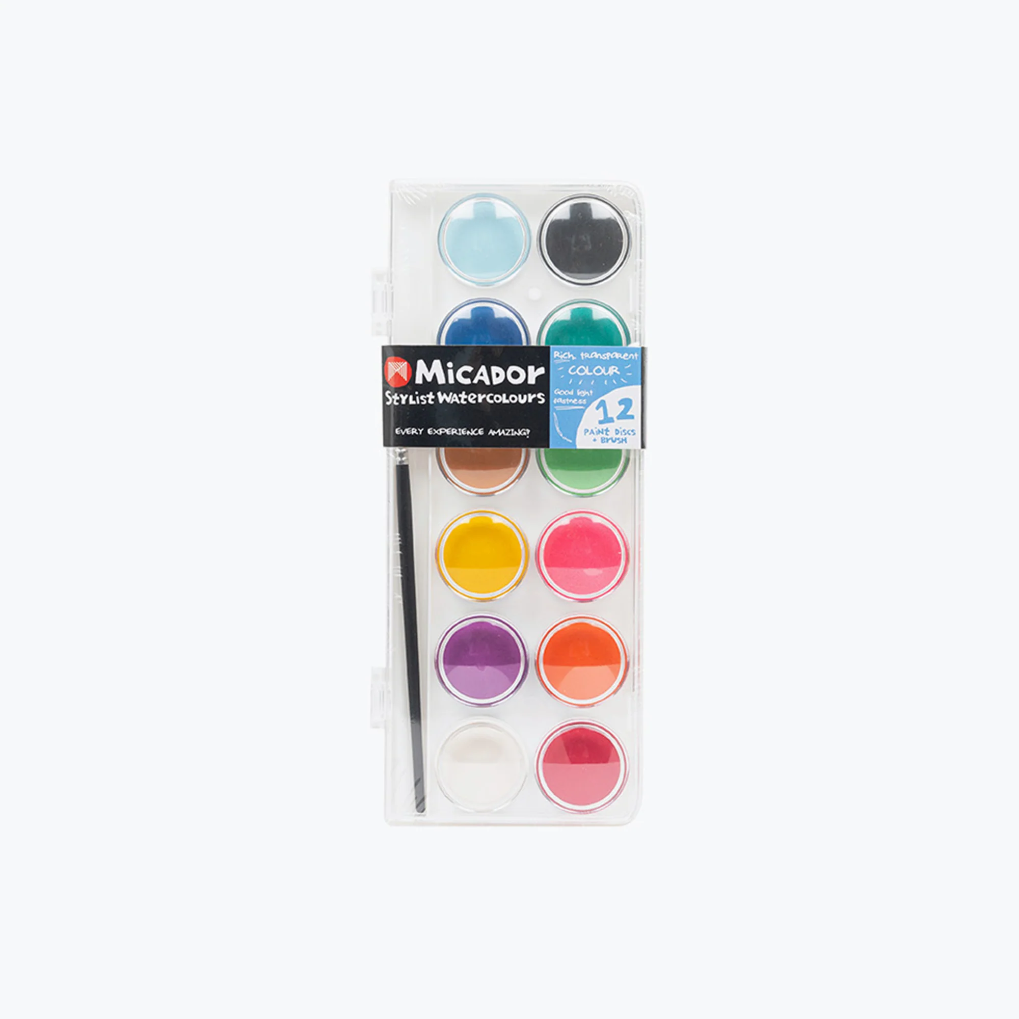 Watercolour Palette Stylist 12 Disc Pack - Micador