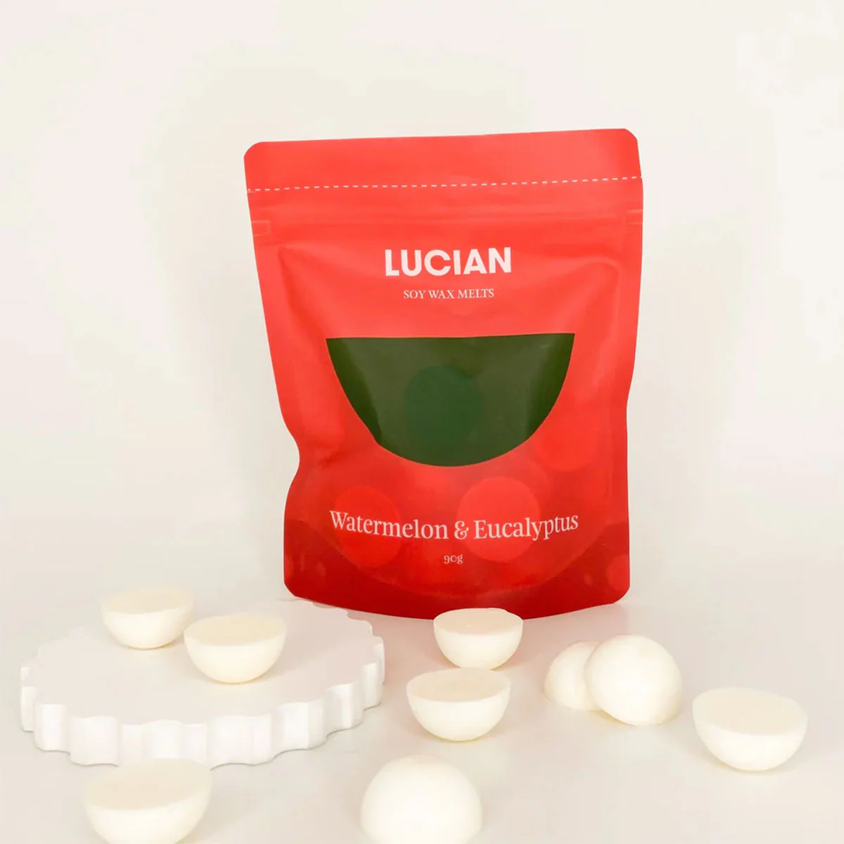 Wax Melts Watermelon Eucalyptus - Lucian Candles