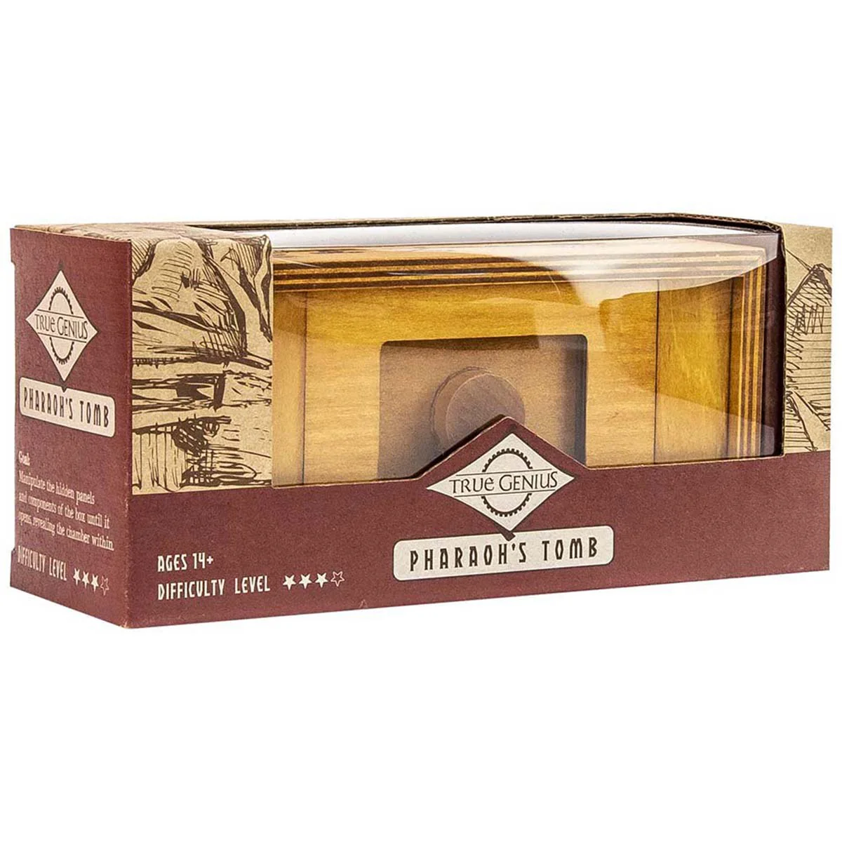Wood Puzzle Pharaoh's Tomb - True Genius