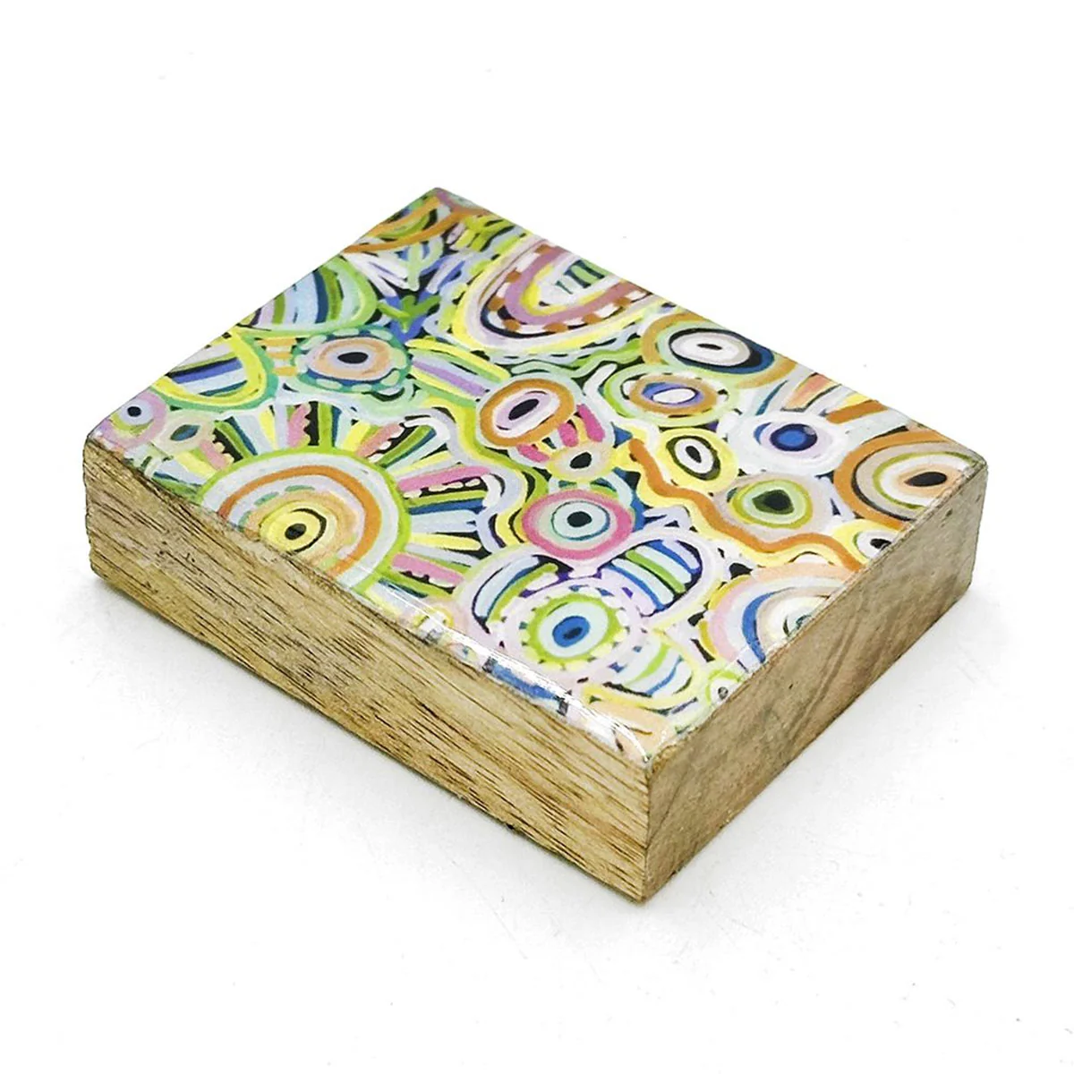 Wooden Fridge Magnet Cedric Varcoe - Better World Arts