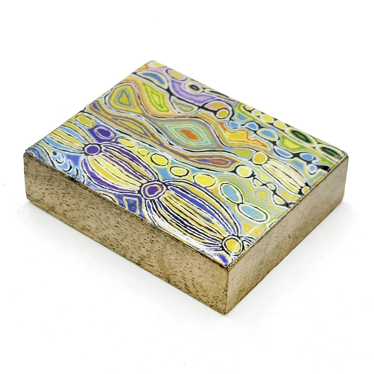 Wooden Fridge Magnet Judy Watson - Better World Arts