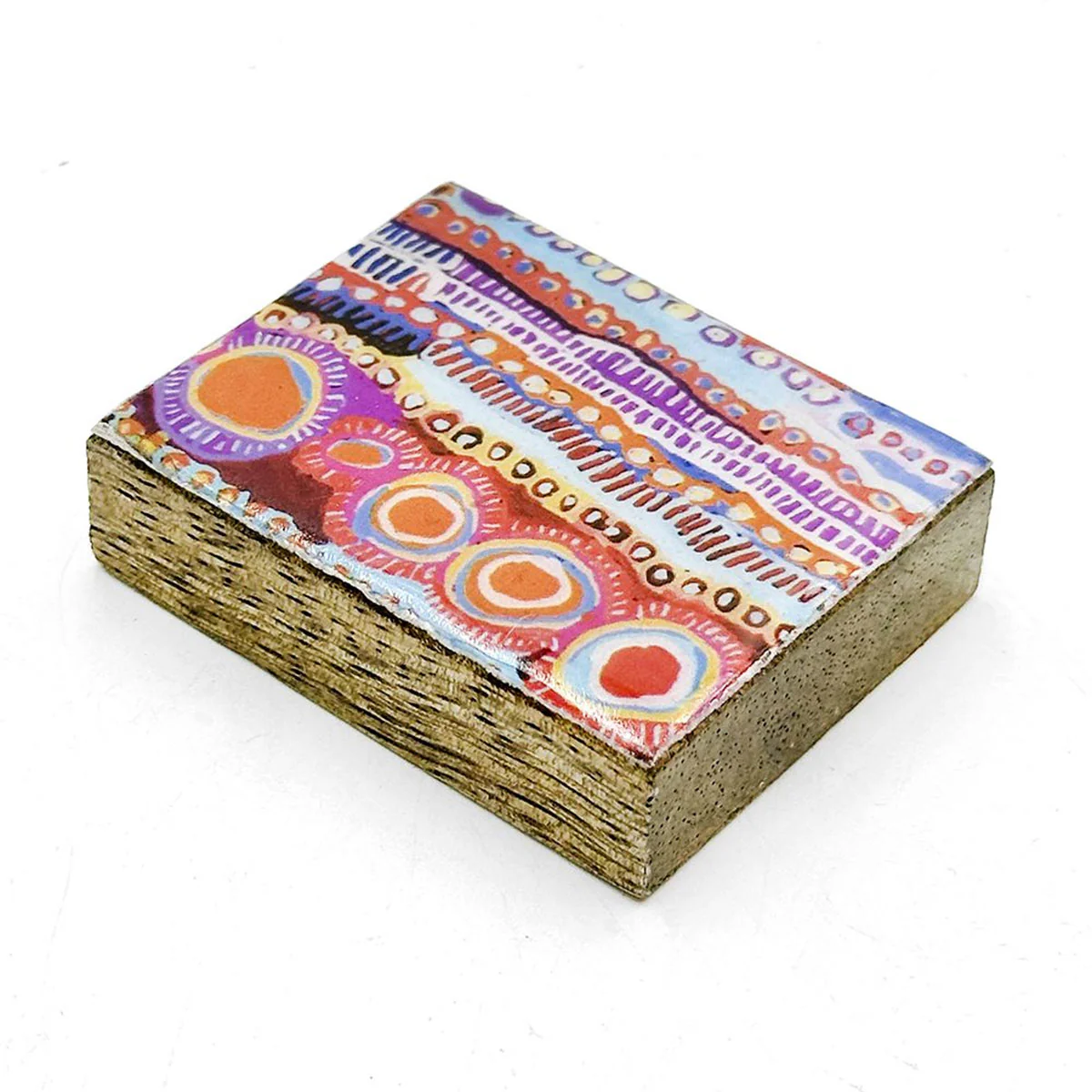 Wooden Fridge Magnet Murdie Nampijinpa Morris - Better World Arts