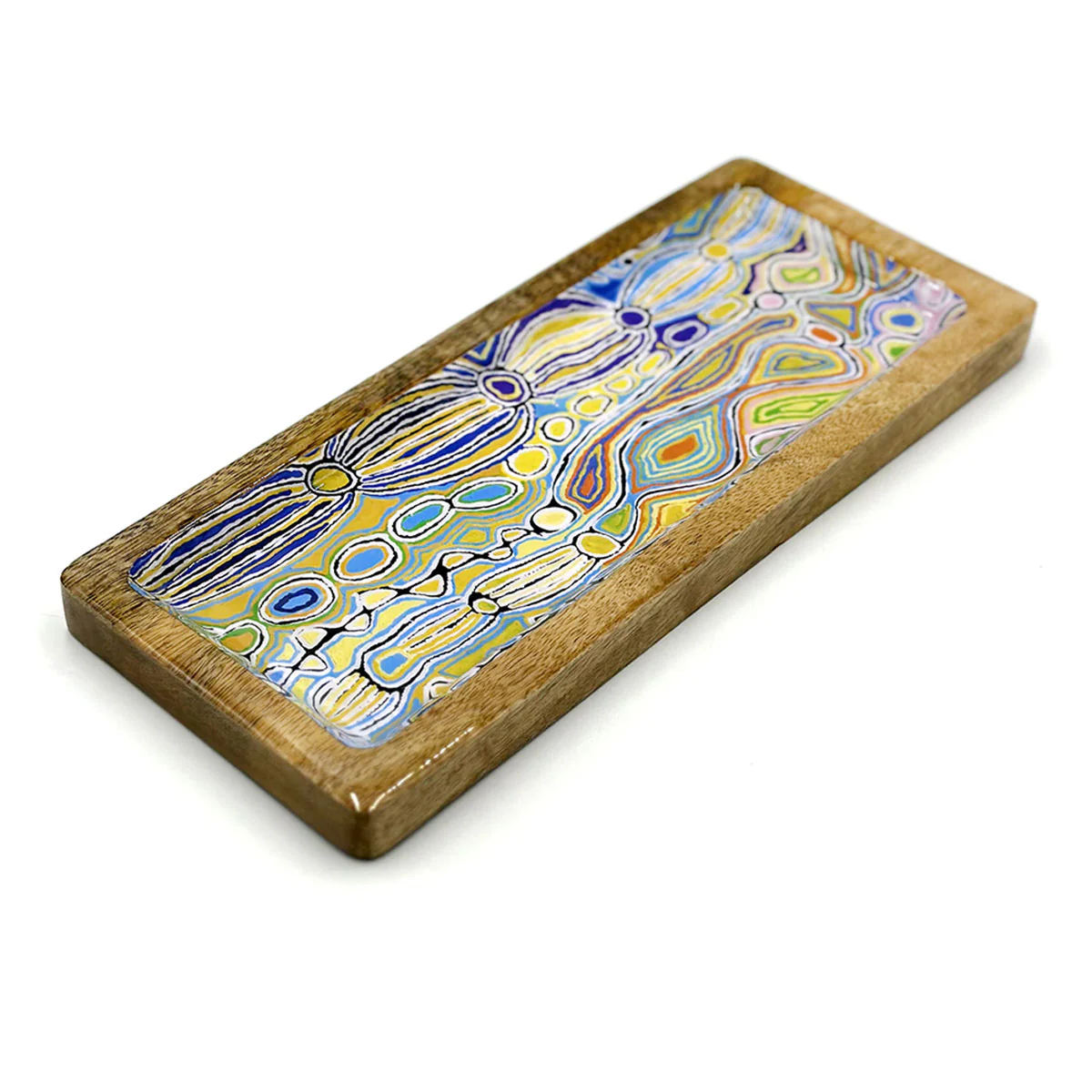 Wooden Tray Judy Watson AJWA628 - Better World Arts